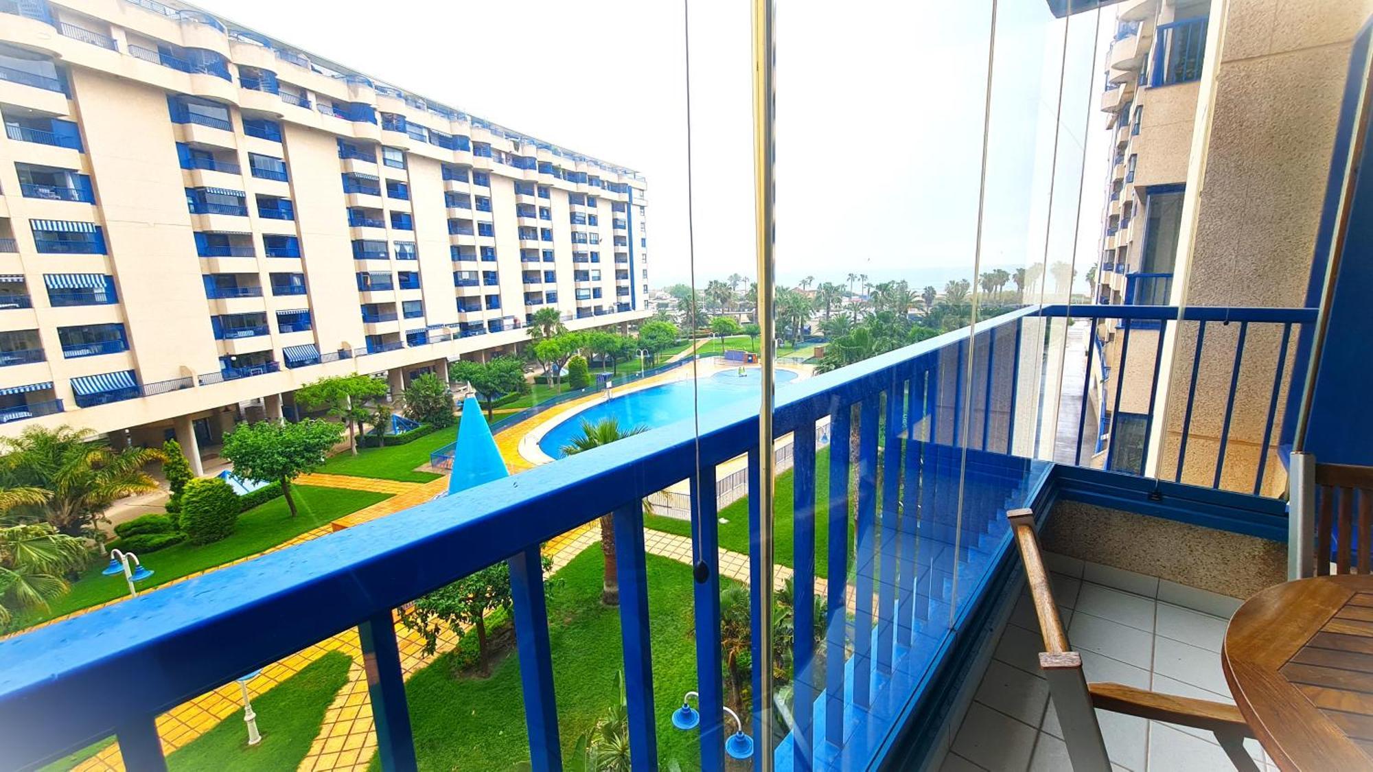 Beach Valencia Luxury D15-9 Apartment With Terrace And Sea Views With Two Rooms Eksteriør bilde
